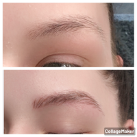 Cashmere Brows vorher/nachher